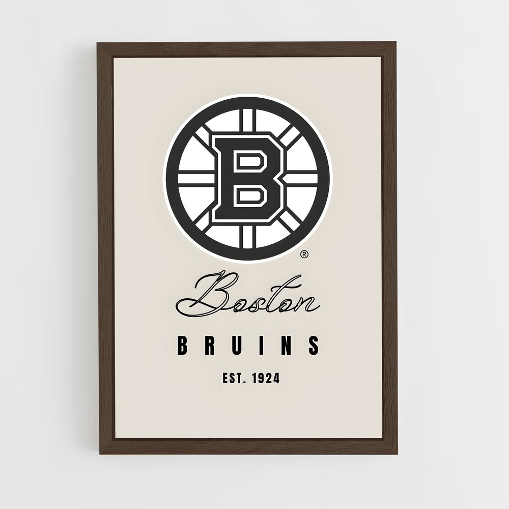 Poster Boston bruins – affiche Hockey sur glace (vue 5)
